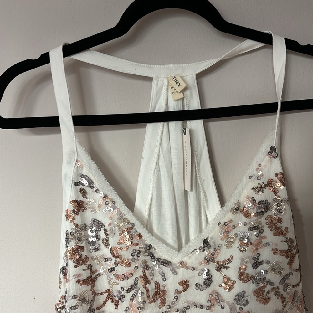 NWT Tiny Gwen Sequin Tank Size M - Picture 5 of 5